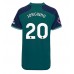Arsenal Jorginho Frello #20 Tredje matchtröja Dam 2023-24 Kortärmad Billigt